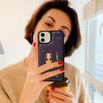 Etui de téléphone à rabat personnalisé avec porte-cartes et blocage RFID Cadeau d'anniversaire pour femmes et amis
