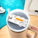 Henkilökohtainen monivärinen akryylinen nimikilpi Tag 30oz 40oz Stanley Tumbler lisävaruste Party Favor syntymäpäivälahja perheelle ystäville