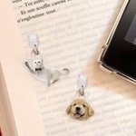Personalisierte Foto Portrait Geburtstag Hut Clown Nase Typ C Android Apple Anti-Staub-Stecker Abdeckung Telefon Zubehör Geburtstag Geschenk für Freund Familie