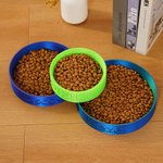 Personalisierte moderne 3D gedruckt Name Haustier Schüssel Wasser Schüssel rutschfest Haustier Fütterung liefert Geburtstag Geschenk für Tierliebhaber