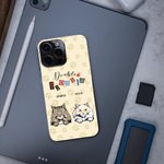 Gepersonaliseerd Probleem Maker Huisdier Thema TPU Slank Telefoon Geval met Naam Veelkleurig Beschikbaar Geschenk voor Hond Kat Liefhebber