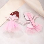 Personalised Cute Handmade Ballerina Doll Alligator Clip Hair Accessory Birthday Gift for Ballerina Girl