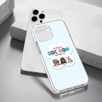 Personalisierte Hund Mama Katze Mama Himmel blau TPU schlankes Telefon Fall mit Namen Geschenk für Tierliebhaber Besitzer