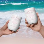Vaso de Vino Personalizado Last Toast on the Coast 12oz Aislado con Nombre Regalo de Soltera para Ella en la Playa