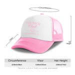 Gepersonaliseerde The Bach Club Ademend Mesh Hoed Baseball Cap met Jaar en Tekst Beach Party Favor Bachelorette Gift voor haar