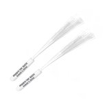 Gepersonaliseerde Draagbare White Glow Fiber Sticks met Tekst Vervangbare Vuurwerk Wedding Party Concert Gift voor de Newlyweds Vrienden