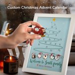 Calendario de Adviento personalizado Cuenta Atrás para Navidad 2025