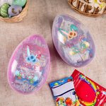 Spersonalizowane jajko wielkanocne Cute Bunny Leopard Print Fillable Jumbo Easter Egg z imieniem Party Favor Egg Hunting Easter Hamper Gift for Boys Girls