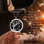 Personalisierte Memorial Tree Bench Charm Commemorative Anhänger Dekorative Hanging Sympathie Geschenk Bereavement Geschenk für den Verlust eines geliebten