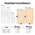 Gepersonaliseerde Basketbal Volleybal Extra Groot Absorberende Strandlaken met Naam Nummer Wedstrijd Dag Cadeau voor Ballenliefhebbers