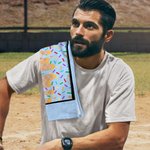 Personalisierte Multicolor Baseball Eiscreme Abtropfen Handtuch mit Namen und Nummer Portable Geburtstag Sport Zubehör Geschenk für Baseball Sportliebhaber