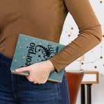Personalised Positive Zodiac Character Traits Name A5 Notebook with 100 Lined Pages Birthday Self Affirmation Gift for Constellation Lovers Friends