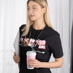 T-shirt personnalisé seringue stéthoscope café Sweatshirt avec nom Anniversaire Appreciation Gift for Nurse Doctor Mediacl Staff