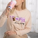 T-shirt personnalisé seringue stéthoscope café Sweatshirt avec nom Anniversaire Appreciation Gift for Nurse Doctor Mediacl Staff