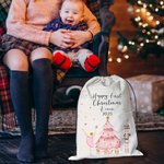 Schiaccianoci rosa personalizzato con tracolla Primo regalo di Natale per la famiglia o un amico