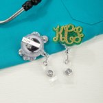 Personalized Acrylic Monogram Badge Reel Medical Birthday Appreciation Gift for Doctor Nurse Medical Staff