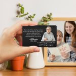 Personalised I Will Carry You Until I See You Again Photo Wallet Card Memorial Gift for Family