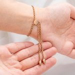 Bracciale arabo personalizzato con testo Gioielli islamici Ramadan Eid Regalo musulmano per le donne