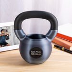 Personalised Multicolour 3D Printed Kettlebell Pencil Holder Desk Organizer with Text Funny Gym Gift for Weightlifter Fitness Lover