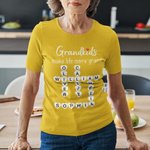 Personalized Multicolor Crosswords Scrabble Puzzle T-shirt Sweatshirt Funny Mother's Day Gift for Mom Grandma