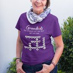 Personalized Multicolor Crosswords Scrabble Puzzle T-shirt Sweatshirt Funny Mother's Day Gift for Mom Grandma