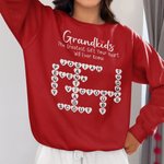 Personalized Multicolor Crosswords Scrabble Puzzle T-shirt Sweatshirt Funny Mother's Day Gift for Mom Grandma
