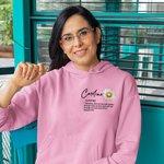 Personalised Birth Flower T-Shirt Sweatshirt Hoodie with Name Mother's Day Appreciation Birthday Gift for Moms Grandmas Women