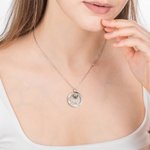 Gepersonaliseerde Hondenharen Halsketting Herinneringssieraad met Portret Cadeau bij Overlijden Huisdier voor Haar
