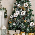Personalisierte Cartoon Charakter Bücherregal Schneeflocken Lesen Mädchen Ornament mit Namen Baumschmuck Weihnachtsgeschenk für sie