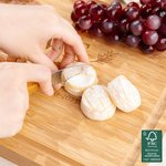 Personalized Family Home FSC Bamboo Engraved Name and Text Charcuterie Cutting Board with Juice Groove Ship from USA Anniversary Gift for Family