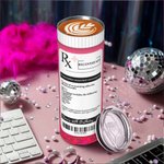 Personalised Hangover Kits Prescription Bottle 20oz Skinny Tumbler Bachelorette with Name Text Party Birthday Party Gift for Girls