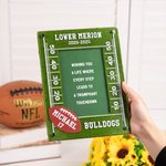Gepersonaliseerde Football-speler fotolijst met naam en tekst afstuderen gepensioneerde Gift voor Football-speler afgestudeerde