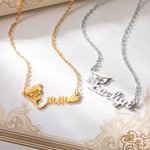 Personalizado delicado collar de graduación nombre de la tapa con el recuerdo de graduación grabado año regalo de cumpleaños para la clase de 2025 graduados