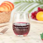 Personalizado Seester Definición 12oz Stemless Copa de Vino con Nombre Cumpleaños Treat Inicio Bar Housewarming Regalo para Hermanas Amigos