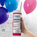 Personalised Hangover Kits Prescription Bottle 20oz Skinny Tumbler Bachelorette with Name Text Party Birthday Party Gift for Girls