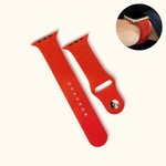 Pulsera de silicona personalizada para Apple Watch de bombero con nombre grabado Regalo de cumpleaños Día del Padre para bombero