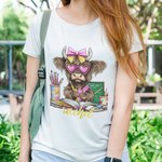 Personalizada 100 Días Vaca Montañesa Camiseta Sudadera Sudadera con Capucha con Nombre Día del Profesor Regalo de Vuelta al Cole para Profesores