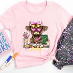 Personalized Coquette Bow Highland Cow 100% Cotton Kid T-shirt Sweatshirt Hoodie with Name Back to School Birthday Gift for Kids