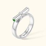 Personalisierte eingraviert Diplom Scroll Graduierung Ring Universität Ring Klasse Ring Grad Ring mit Text Geburtsstein für Graduierung Geschenk