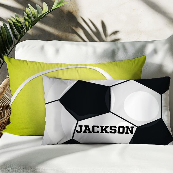 Henkilökohtainen jalkapallo tennis baseball rugby urheilu pallo pehmeä heittää tyynyn kansi nimi syntymäpäivä Housewarming lahja urheilun ystäville