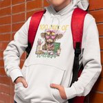 Personalized Coquette Bow Highland Cow 100% Cotton Kid T-shirt Sweatshirt Hoodie with Name Back to School Birthday Gift for Kids