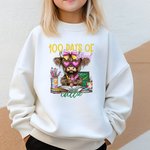 Personalized Coquette Bow Highland Cow 100% Cotton Kid T-shirt Sweatshirt Hoodie with Name Back to School Birthday Gift for Kids