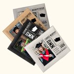 Personalized Graduation Leather Photo Frame with School inforamtion and Map Graduation Memorial Gift for Class of 2025 Graduates