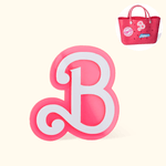 Porte-bouton de sac en acrylique personnalisé avec nom ou lettre Accessoire décoratif pour poupée Cadeau pour elle