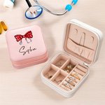 Portagioie portatile in pelle con nome, regalo di laurea essenziale e di apprezzamento per il personale medico.