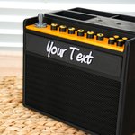 Personalized 3D Printed Guitar Amp Model Guitar Picks Holder Darts Holder with Name Birthday Gift for Guitar Players Darts Lover