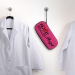 Personalised Coquette Bow Name Zippered Stethoscope Carrying Case with Mesh Pocket Appreciation Birthday Gift for Nurse Doctor Medical Staff