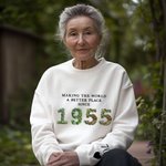Personalized Birth Year Roses Feathers Succulents Design T-shirt Sweatshirt With Name Birthday Gift for Friends and Families