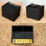 Personalized 3D Printed Guitar Amp Model Guitar Picks Holder Darts Holder with Name Birthday Gift for Guitar Players Darts Lover