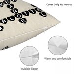 Personalized Grandkids Make Life More Grand Crossword Puzzle Soft Throw Pillow Cover with Names Mother's Day Father's Day Gift for Mom Grandparents